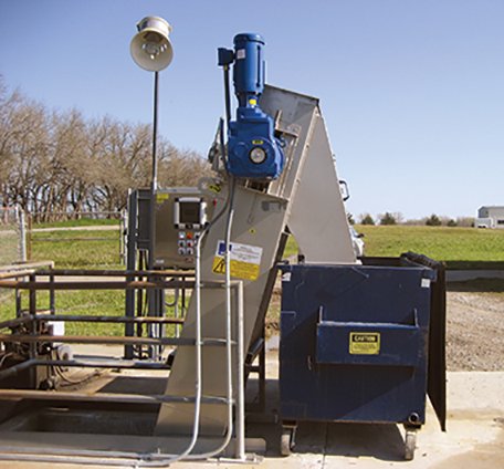 The Multirake fine bar screen installed at a plant in Kansas.