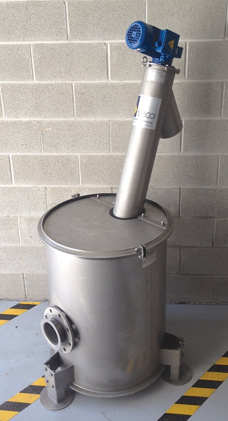 The CT Mini Screw Screen in a Tank.